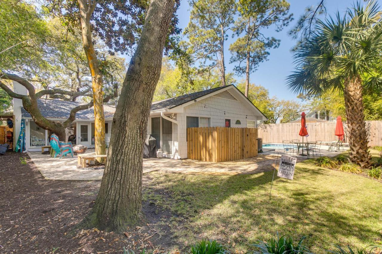 St. Simons Island Spacious St Simons Island Vacation Rental With Pool! מראה חיצוני תמונה