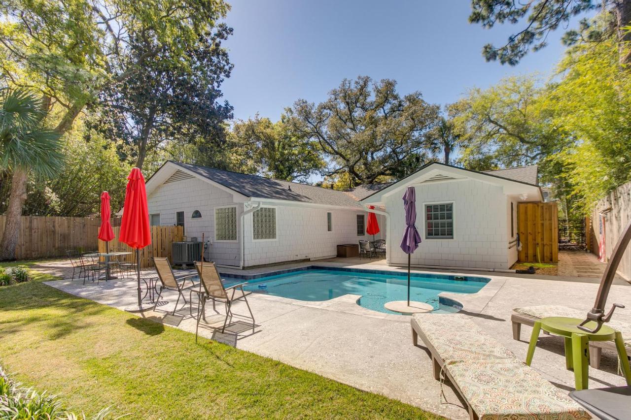 St. Simons Island Spacious St Simons Island Vacation Rental With Pool! מראה חיצוני תמונה