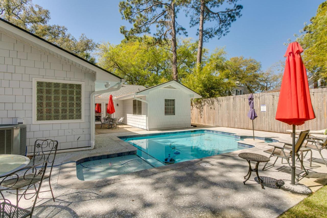 St. Simons Island Spacious St Simons Island Vacation Rental With Pool! מראה חיצוני תמונה